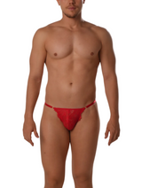 G-String Lace Panty Red