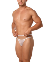 Kink Panty Jockstrap White