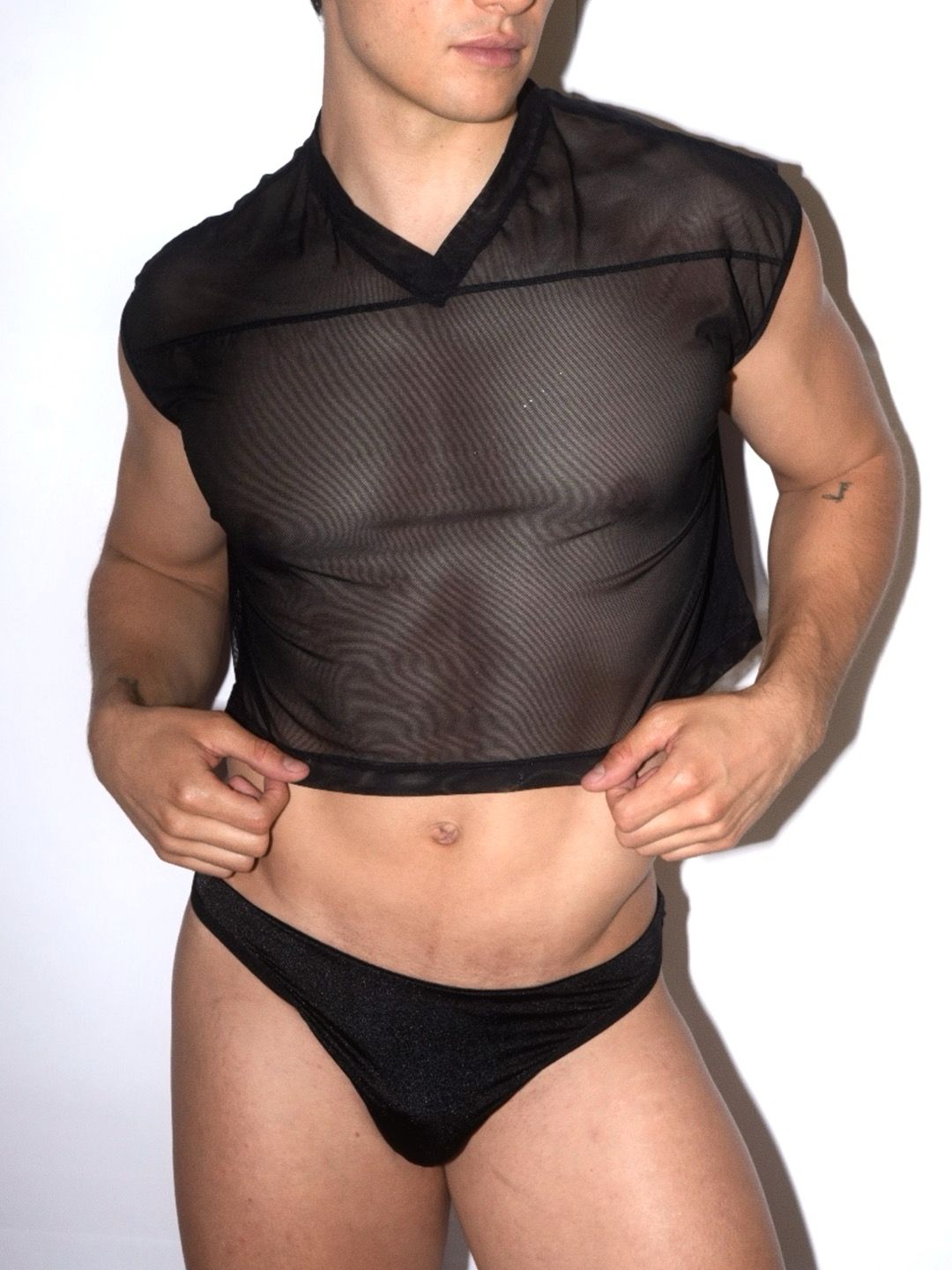Michael Crop Top Black