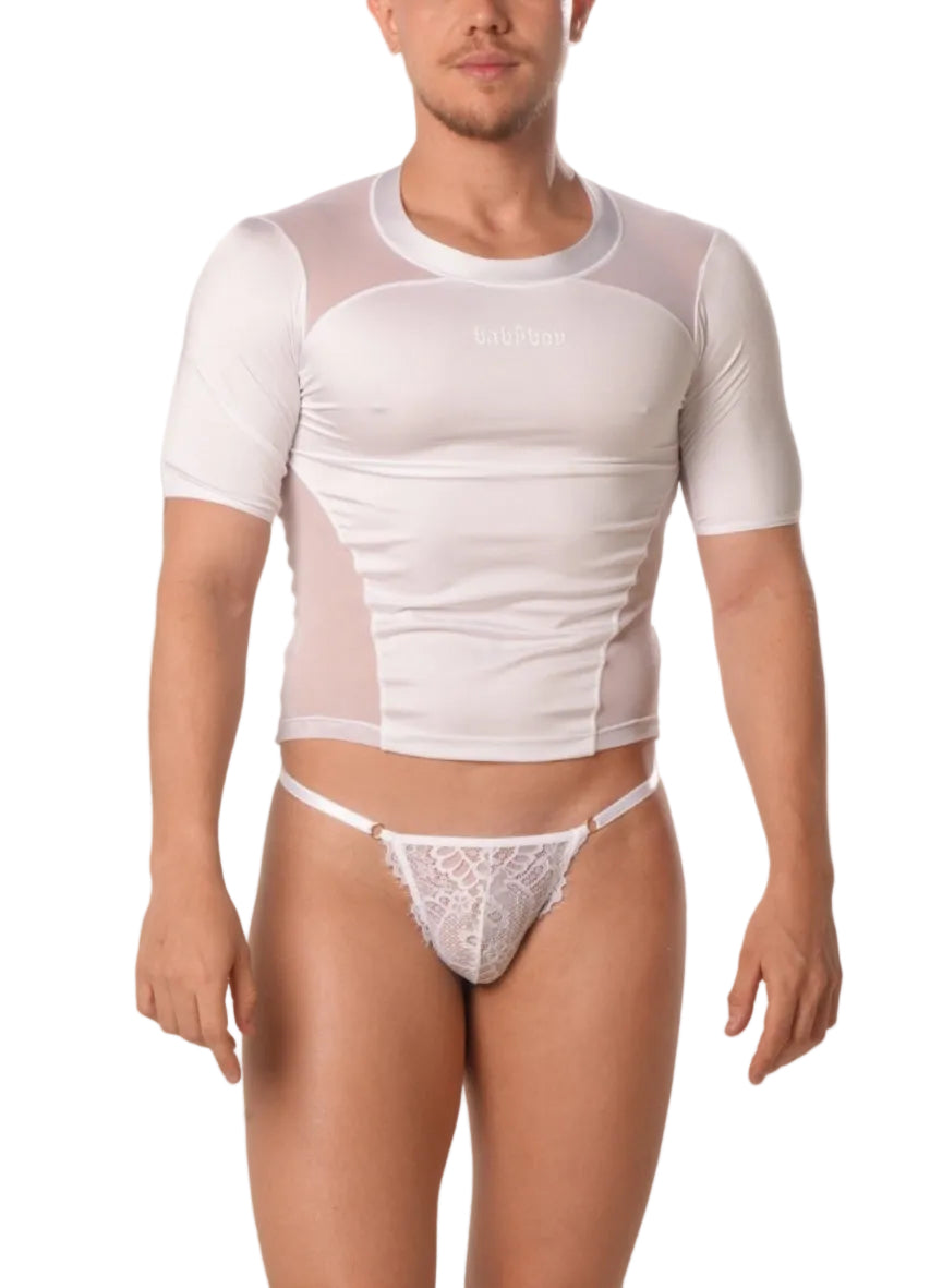 Wood T-shirt White