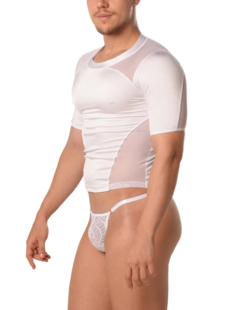 Wood T-shirt White
