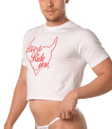 Love To Ride You T-Shirt White
